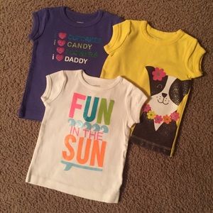 EUC 3 Carter’s T-shirts